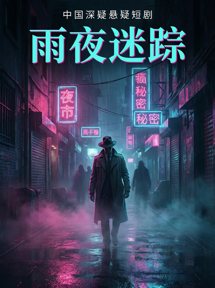 the secret rose 悬疑追踪短剧 - 雨夜迷踪海报